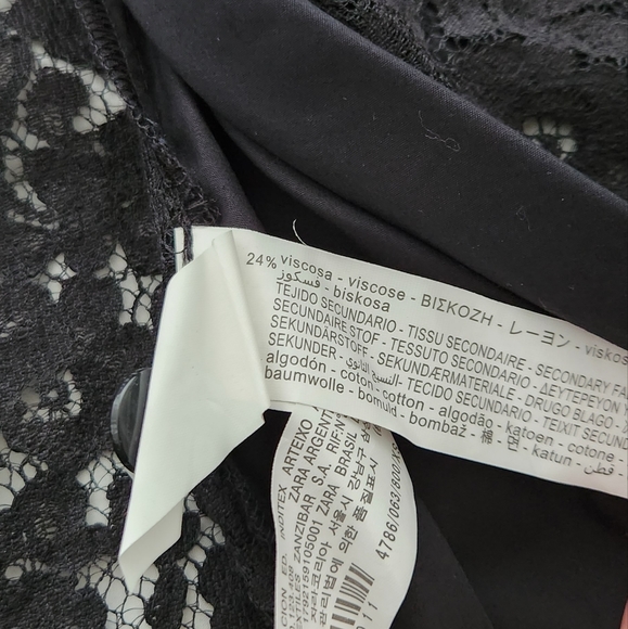 ZARA MAXI LACE KIMONO SIZE XS - Picture 7 of 15